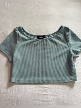 Cider Cropped Tee